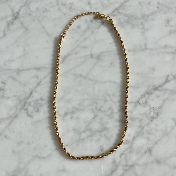 Twenty Compass Gold Rope Necklace - Picture 3 of 5